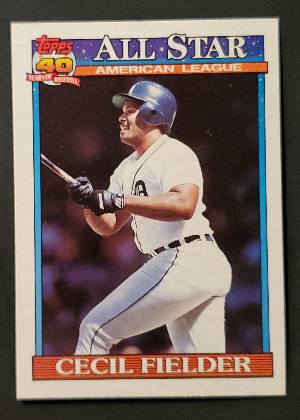 Cecil Fielder, graded 9.0