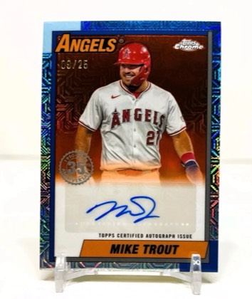 Mike Trout, graded 9.5
