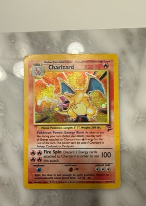 Charizard graded 7