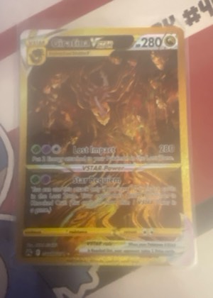 Giratina VSTAR (201) (Secret), graded 8.5