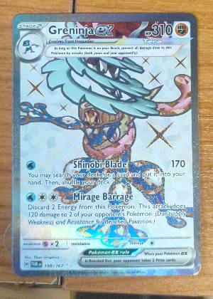 Greninja ex, graded 9.0