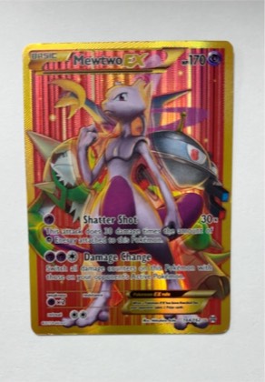Mewtwo EX (164 Secret Full Art), graded 5.0