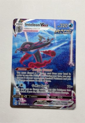 Inteleon VMAX (Alternate Art Secret), graded 8.0