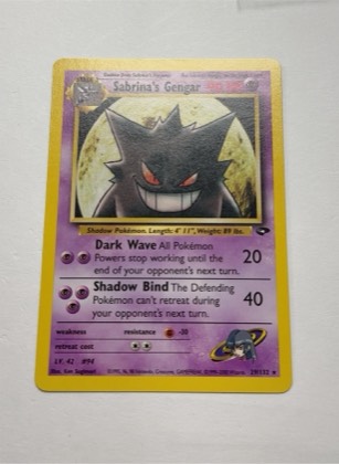 Sabrina's Gengar, graded 9.5
