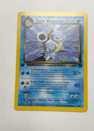 Dark Blastoise (20), graded 7.0