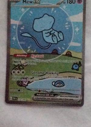 Mew ex, graded 8.0