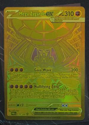 Mega Zygarde ex, graded 9.0