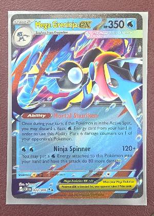 Mega Greninja ex, graded 9.0