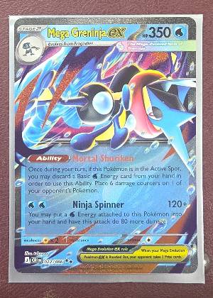 Mega Greninja ex, graded 9.0