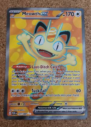 Meowth ex, graded 9.0