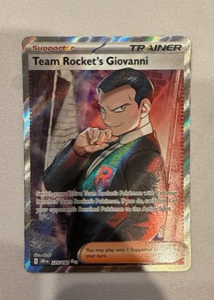 Team Rocket's Giovanni, graded 9.0