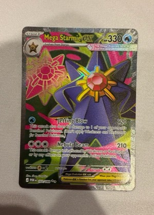 Mega Starmie ex, graded 9.0