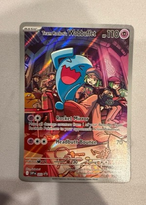 Team Rocket's Wobbuffet, graded 3.0