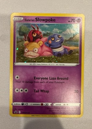 Galarian Slowpoke - SWSH126, graded 9.0