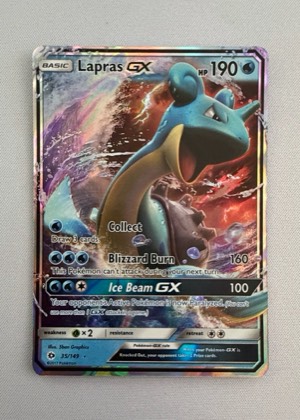 Lapras GX, graded 7.0