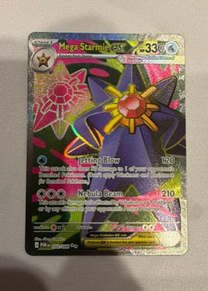 Mega Starmie ex, graded 9.0