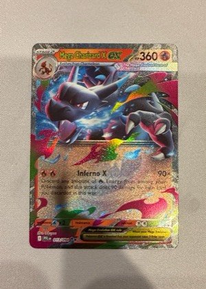 Mega Charizard X ex graded 9.5