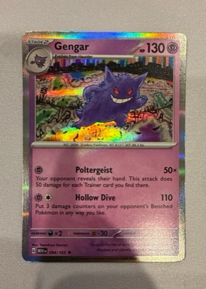 Gengar graded 9