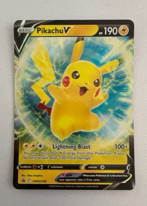 Pikachu V, graded 9.0