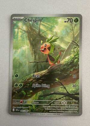 Chespin, graded 9.5