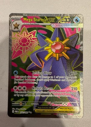 Mega Starmie ex, graded 9.0