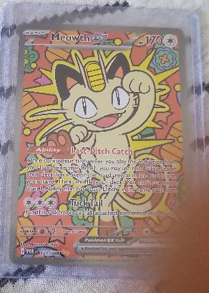 Meowth ex graded 8