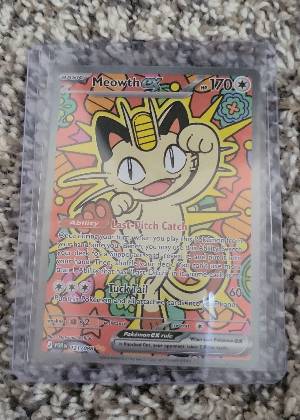 Meowth ex, graded 9.0
