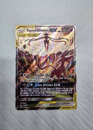 Espeon & Deoxys GX, graded 9.0