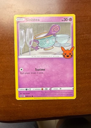 Sinistea, graded 8.5