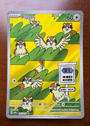 Pidgey, graded 9.0