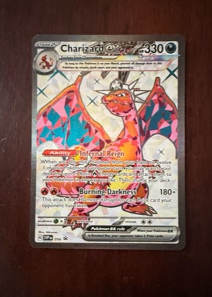 Charizard ex - 056, graded 9.0