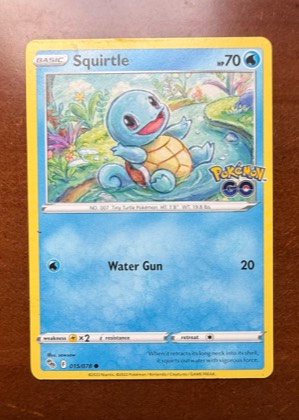 Squirtle, graded 7.5