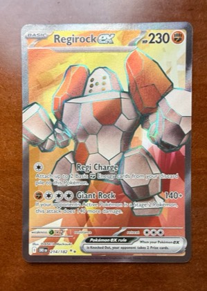 Regirock ex, graded 9.0