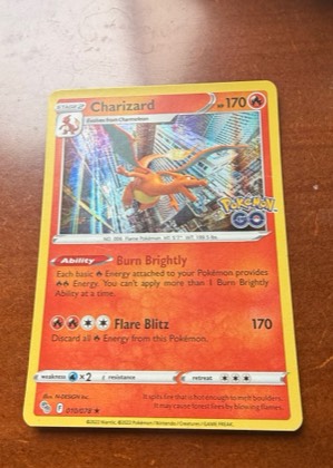 Charizard, graded 9.0