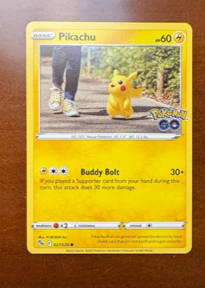 Pikachu (27) graded 8.5