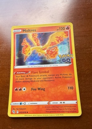 Moltres, graded 9.0
