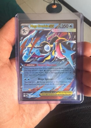 Mega Greninja ex, graded 9.0
