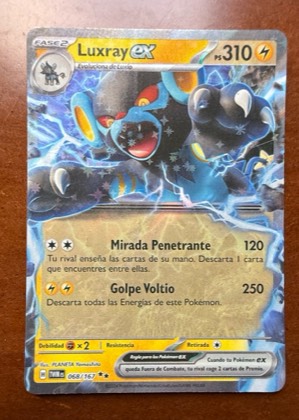 Luxray ex, graded 9.0