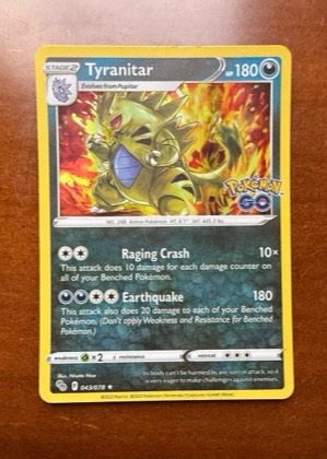 Tyranitar, graded 9.0