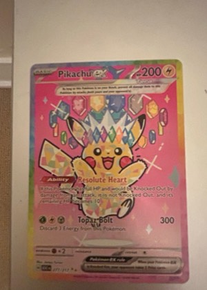 Pikachu ex graded 9