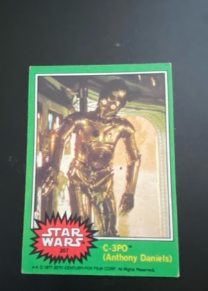 C-3PO (Anthony Daniels), graded 8.0