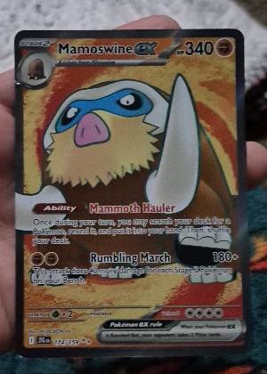 Mamoswine ex, graded 2.5