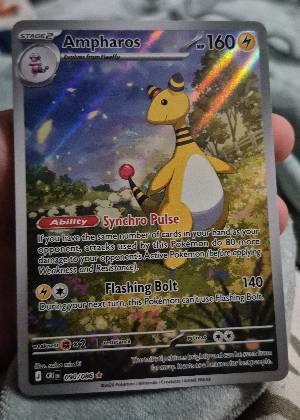Ampharos, graded 9.5