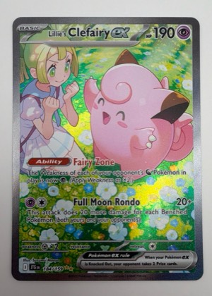 Lillie's Clefairy ex, graded 9.5