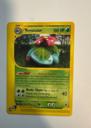 Venusaur (68), graded 8.0