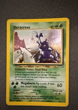 Heracross, graded 8.0