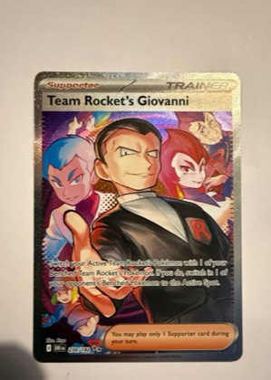 Team Rocket's Giovanni, graded 9.0