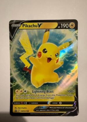 Pikachu V, graded 9.0