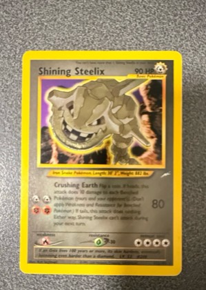 Shining Steelix, graded 7.5