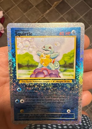 Squirtle, graded 8.0